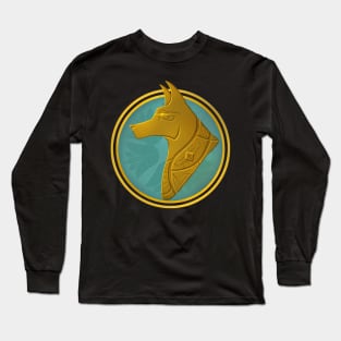 Anubis side portrait Long Sleeve T-Shirt